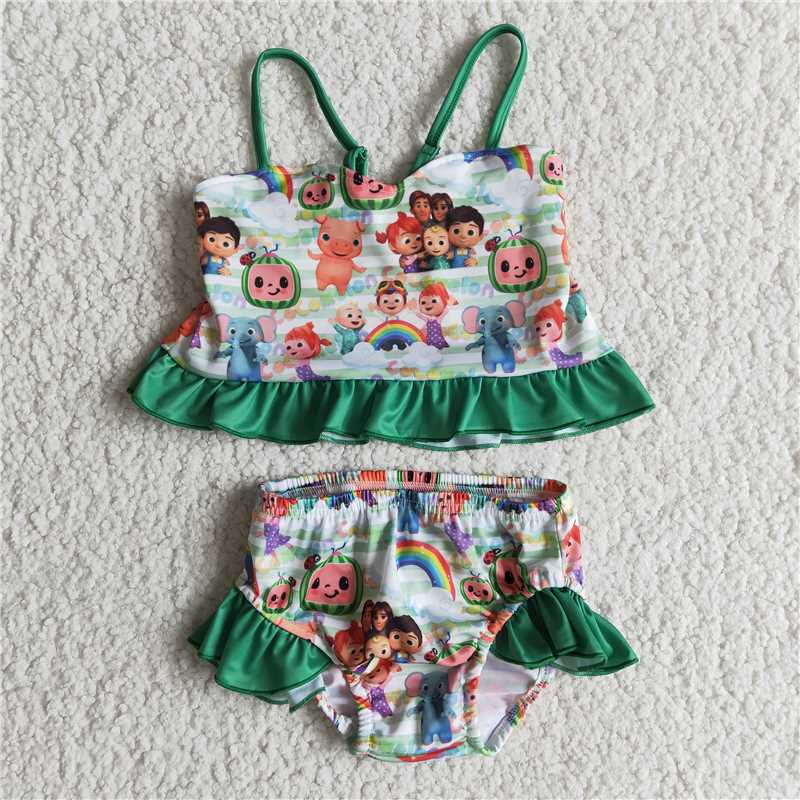 E11-20 Girls Swimsuit Set