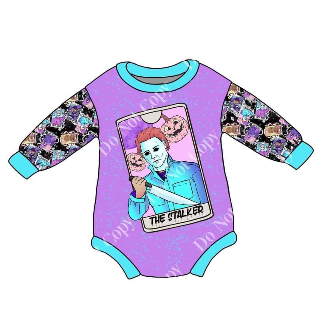 LR0088 HALLOWEEN LONG SLEEVE ROMPER