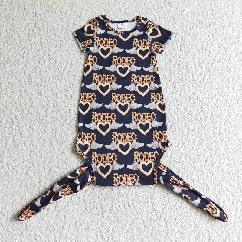 NB0006 baby heart short sleeve nightgown 2025 .3.8