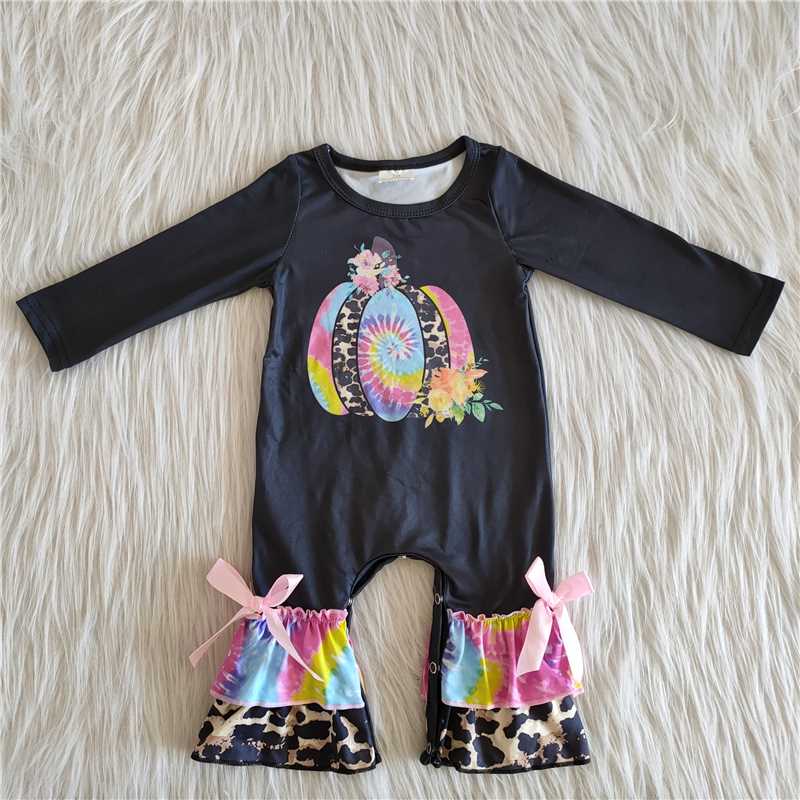 6 A25-12 Colorful Pumpkin Bodysuit