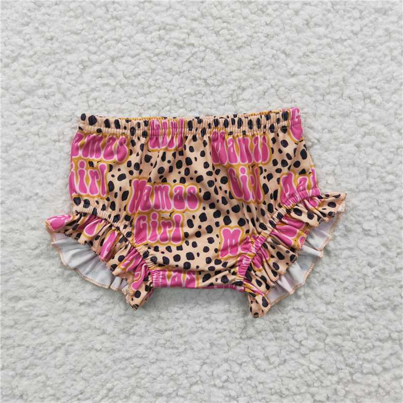 Mama white romper + bummies short SR0308 +SS0081