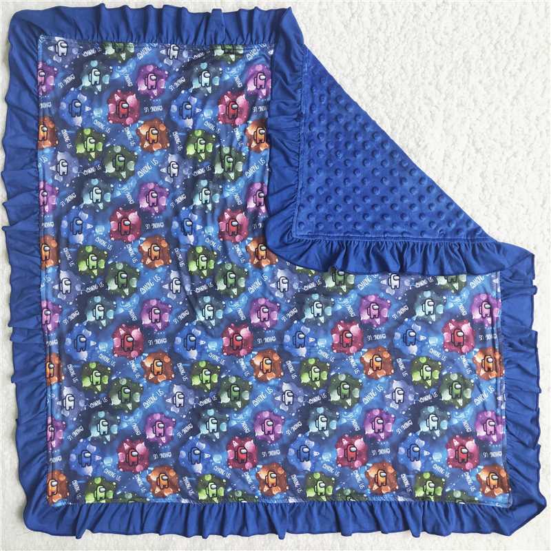 6 B9-1 game cartoon blue blanket