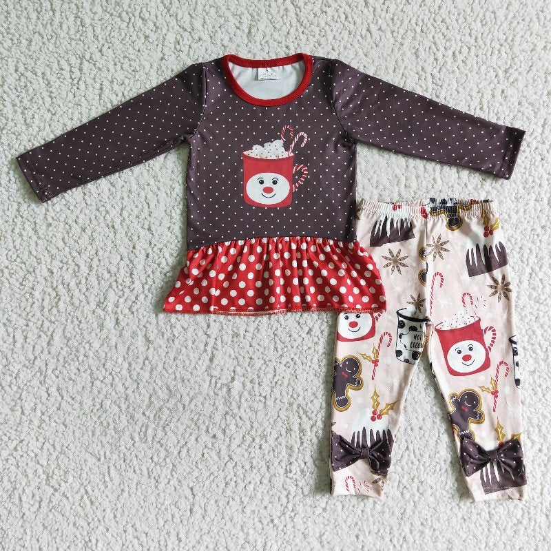 6 A22-5 Smiley Teacup Long Sleeve Set