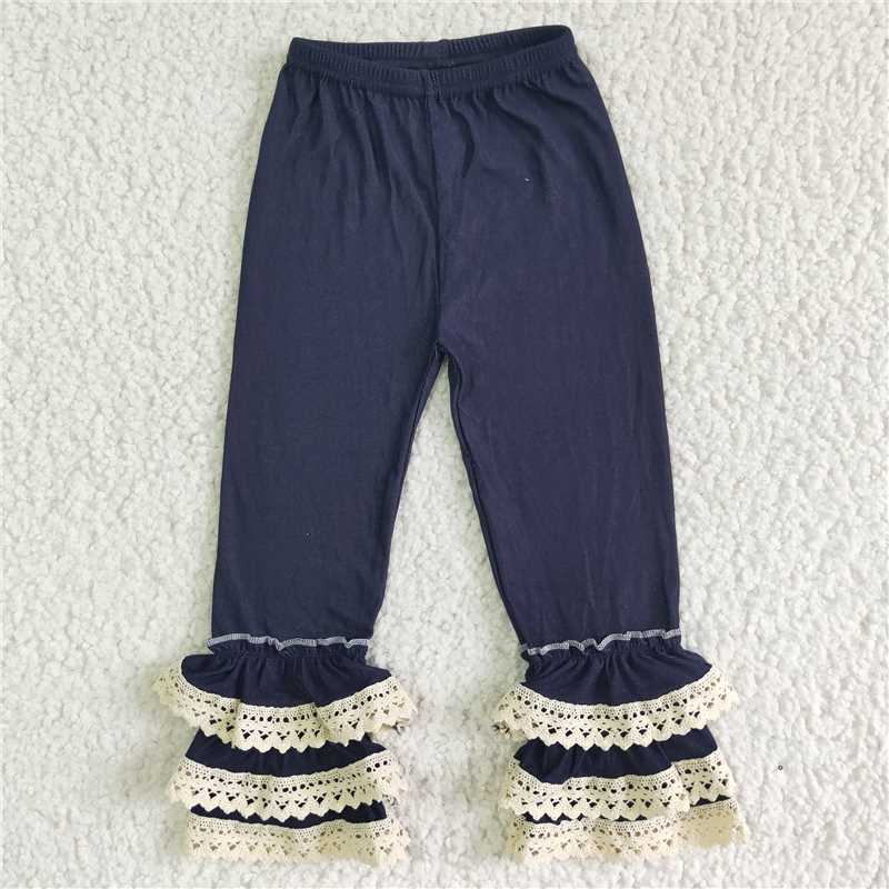 A4-15 Triple Lace Dark Blue Pants