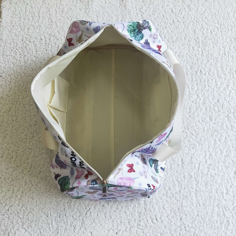 BA0011 cartoon print cute gym bag