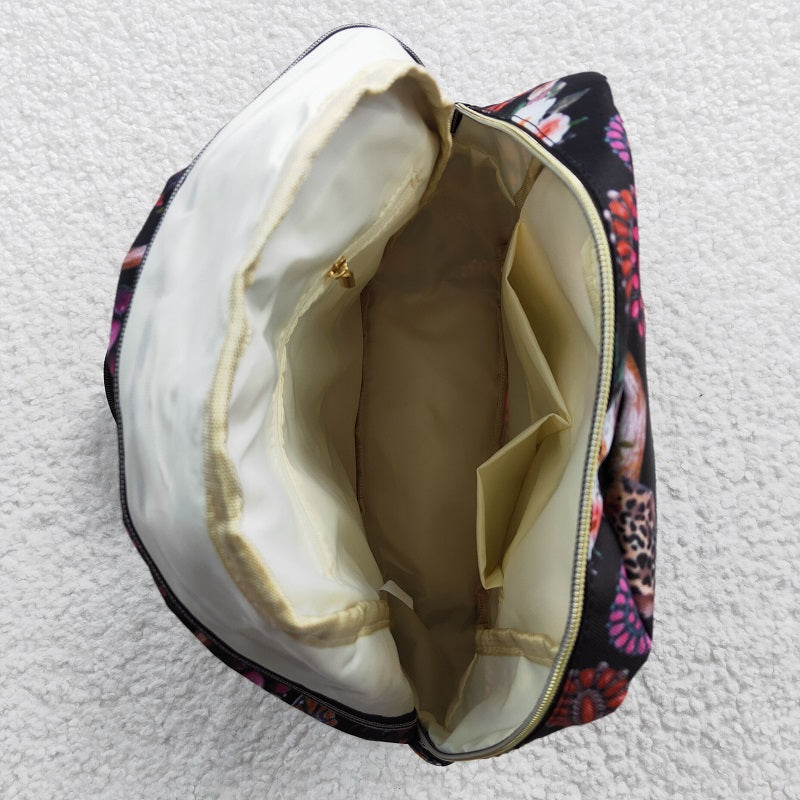 BA0042 Tau Rose Ruby Black Backpack