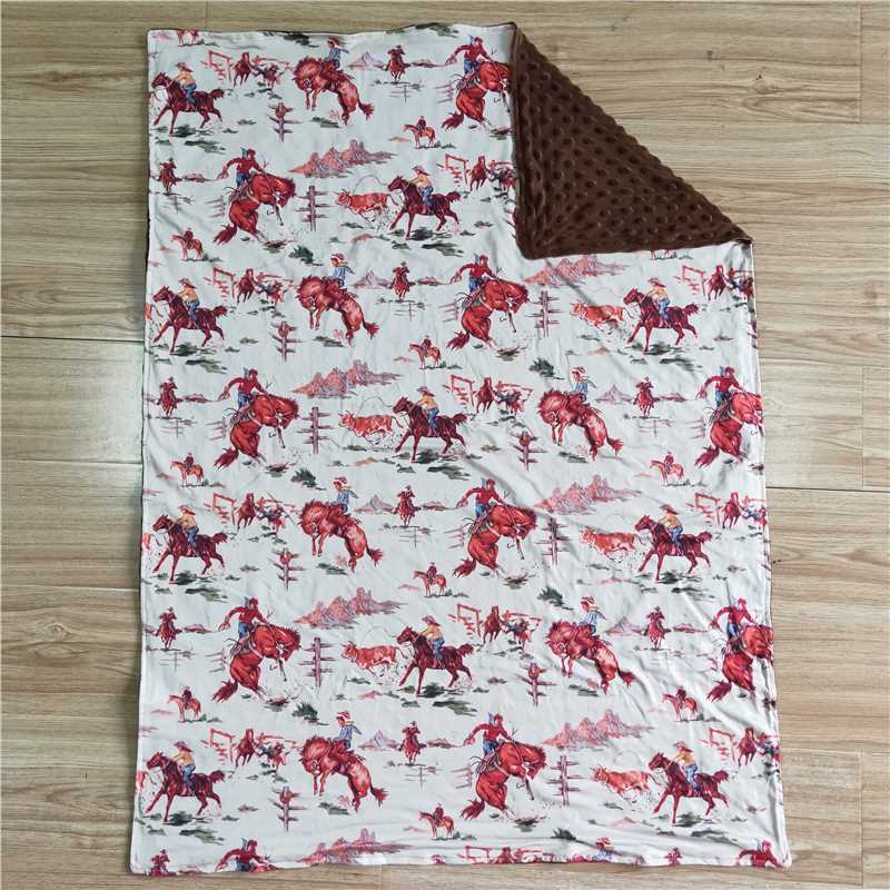 BL0012 baby riding blanket