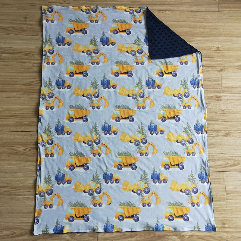 BL0029 Construction Vehicle Excavator Blanket