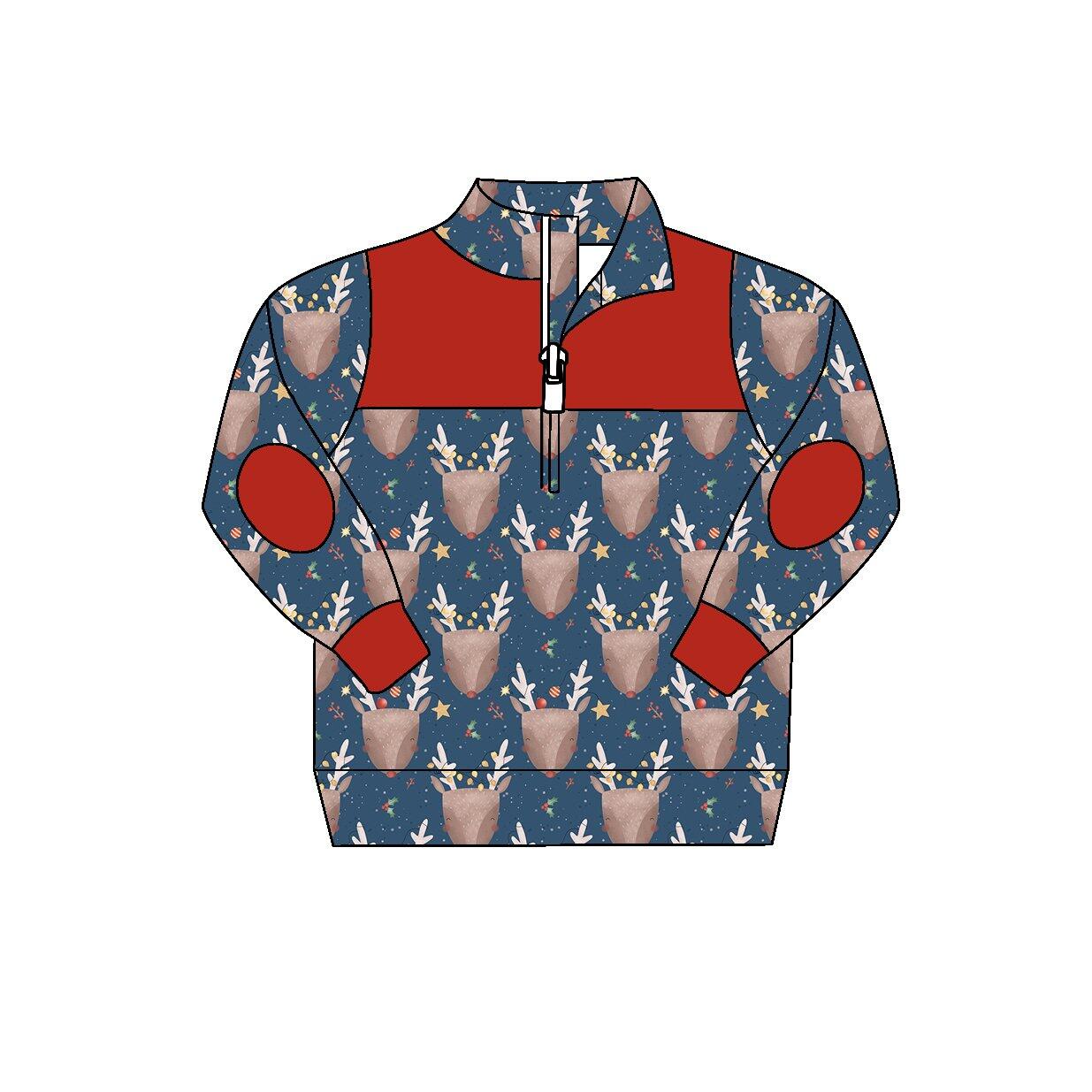 BT0071 BOYS CHRISTMAS PULLOVER TOP