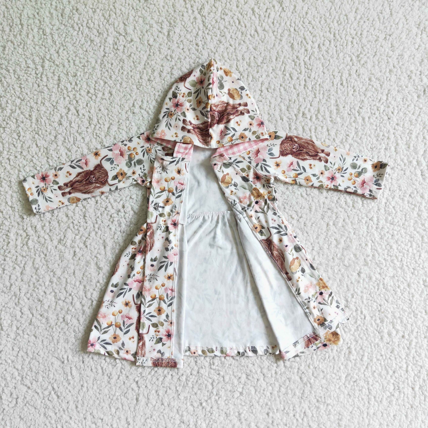 GLD0082 Alpine Cattle Hooded Long Sleeve Jacket