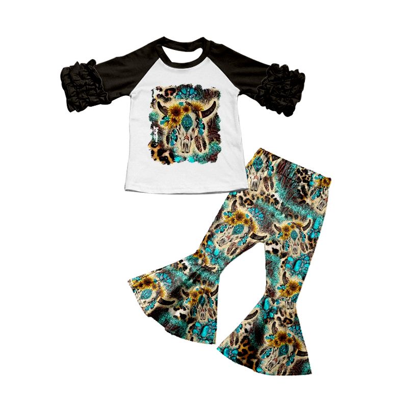 GLP0313 Girls Bull Tau Sunflower Gem Set D 8.7