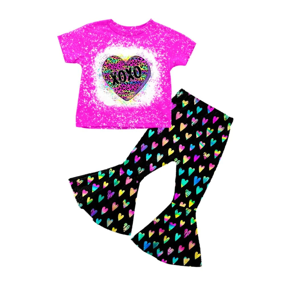 GSPO0379 baby girl clothes valentines day outfits