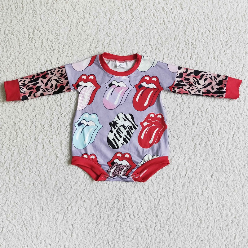 LR0024 Baby girls keai long sleeve bodysuit