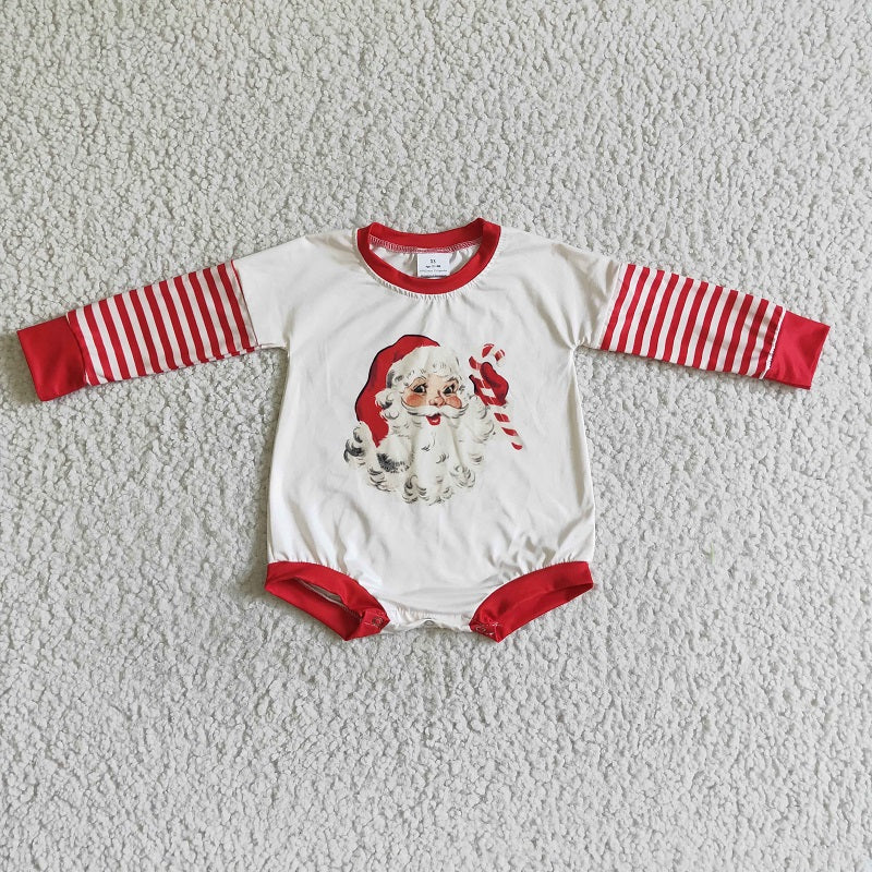 LR0104 santa long sleeve bodysuit