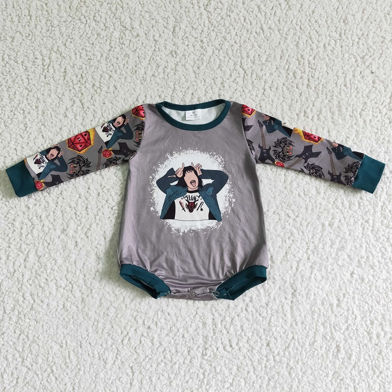 LR0130 Halloween Long Sleeve Romper