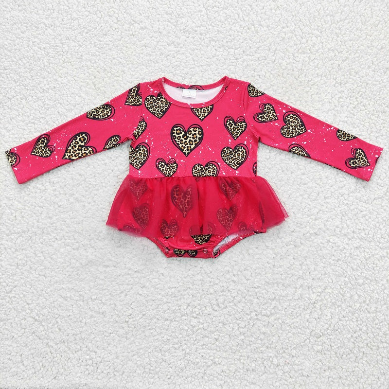 LR0253 valentines day tulle romper