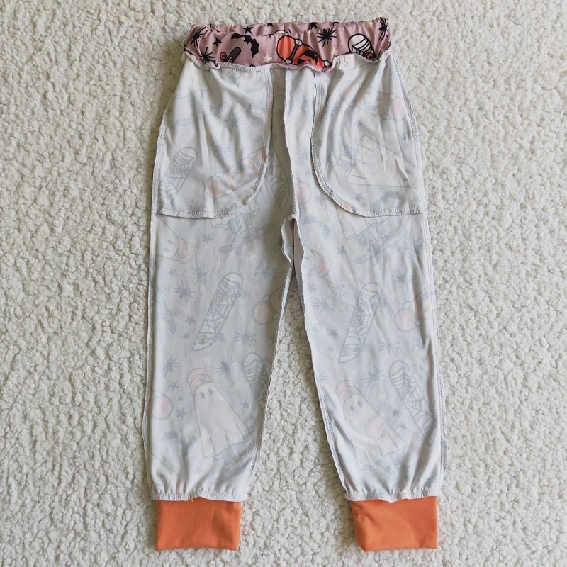P0024 Halloween Skate Ghost Pants