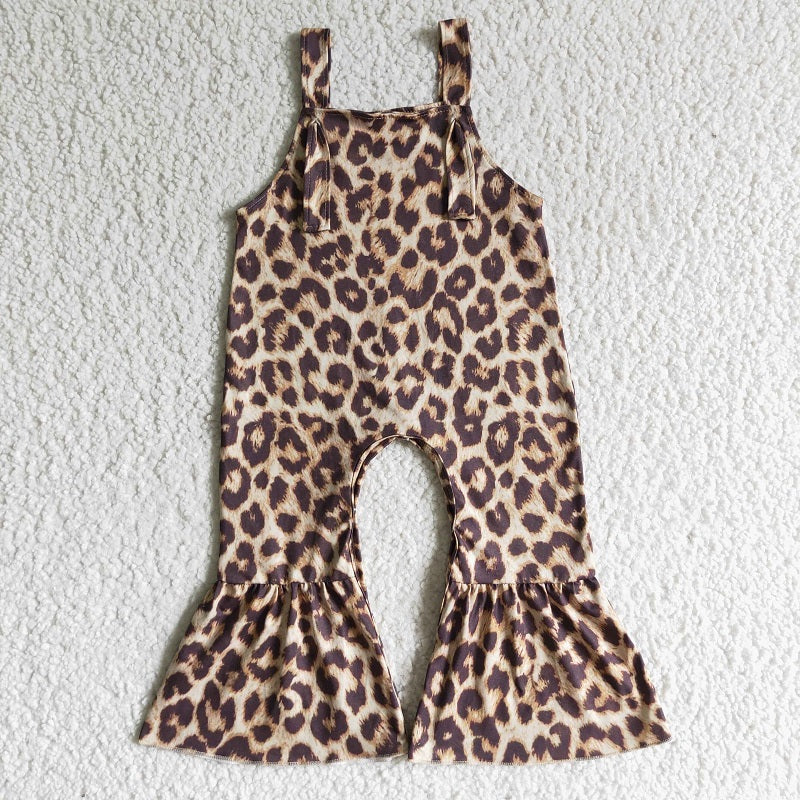 SR0087 BABY GIRLS LEOPARD JUMPSUIT
