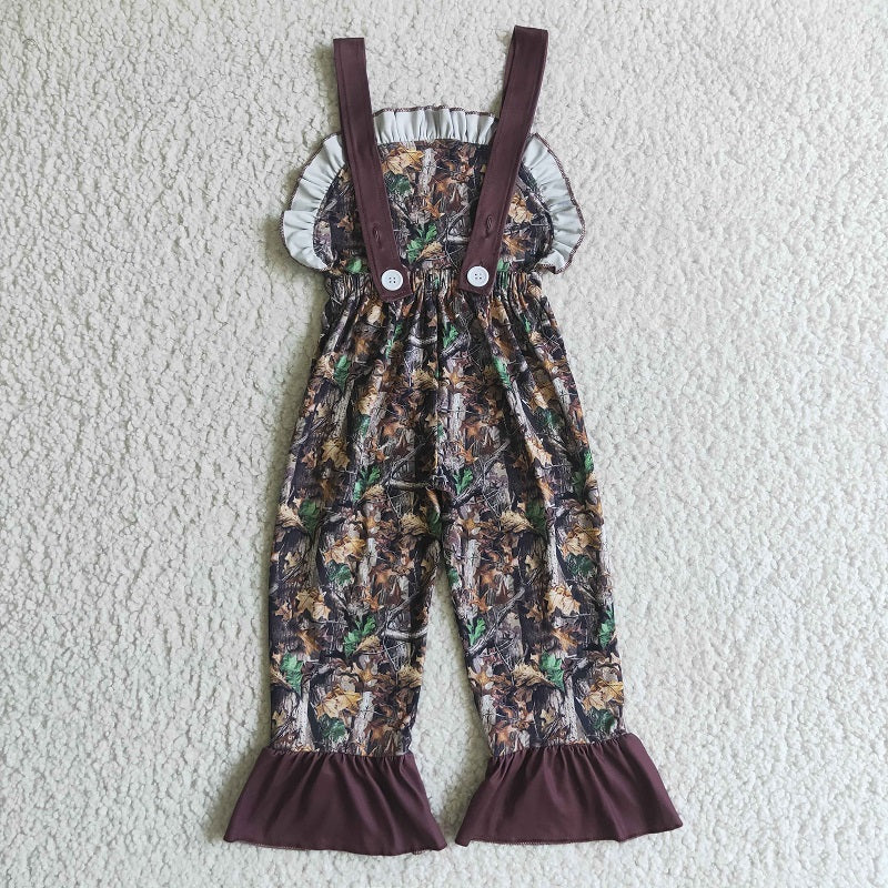 SR0098 Girls Straw Fawn Vest Bodysuit