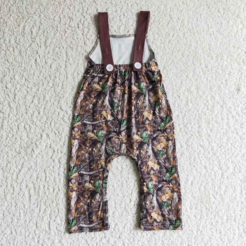 SR0099 Boys Straw Fawn Vest Bodysuit