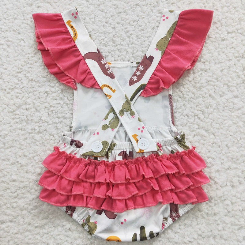 SR0384 Cactus Boots Fly Sleeve Bodysuit D 6.2