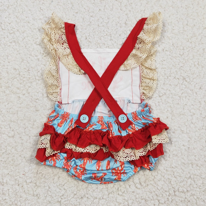 C15-27 Lobster Lace Romper