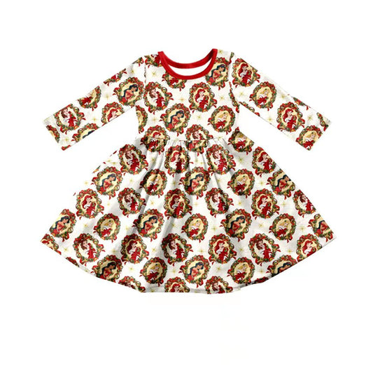 MOQ 30 Jennifer bamboo princess girl dress