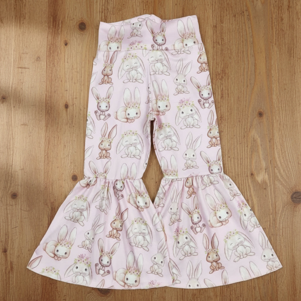 girls easter rabbit pants