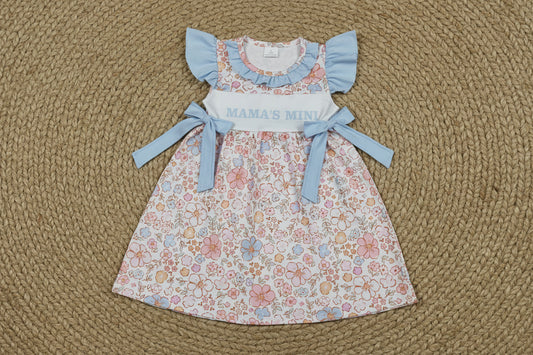 mama's mini floral dress