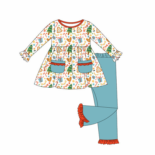 custom order Jaclyn Christmas gingerbread outfit