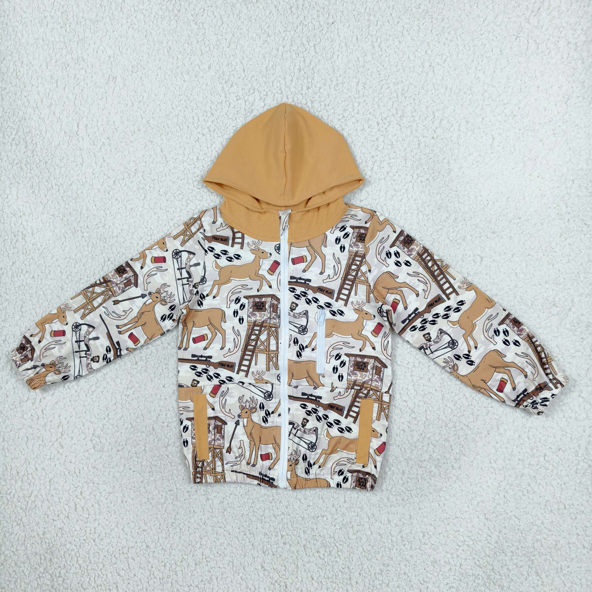 hunting buddy full zip hooded top
