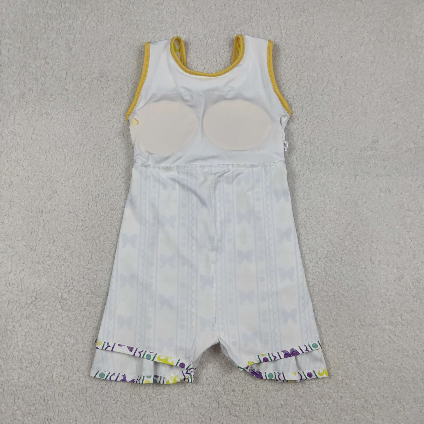 mardi gras purple coquette athletic dress