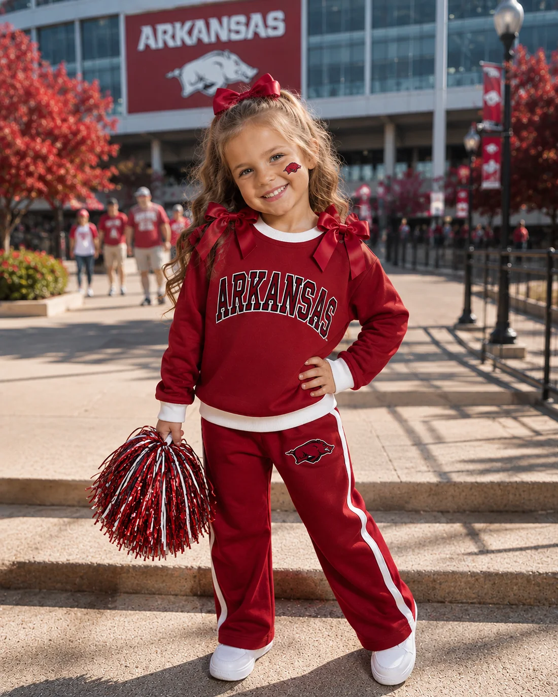 MOQ 5 one items TAT 7-8weeks football team girl outfit