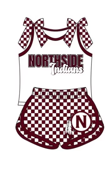 Custom order MOQ 3 Reianna bow shorts set