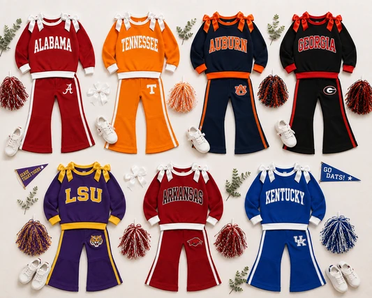 MOQ 5 one items TAT 7-8weeks football team girl outfit