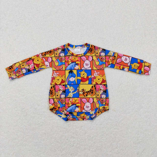 LR0741 cartoon long sleeve jumpsuit