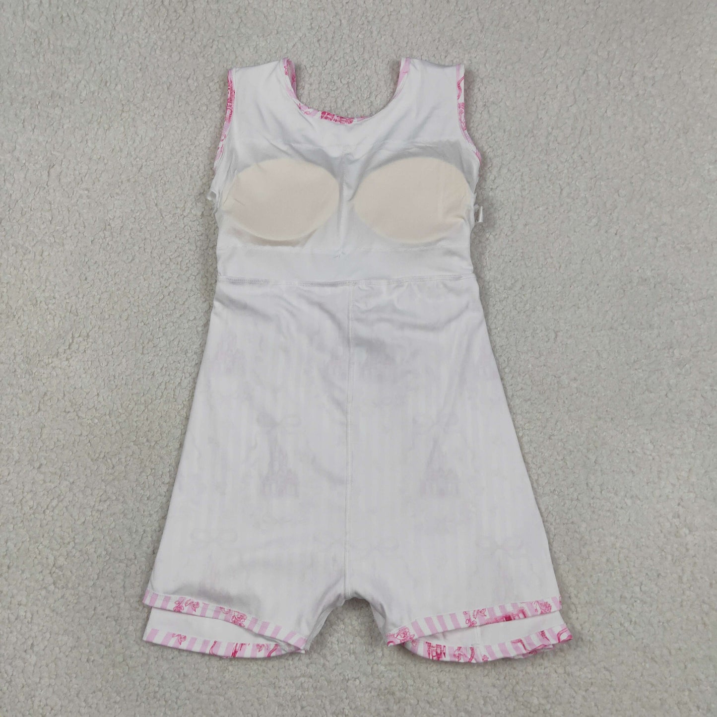 sleeveless pink castle athletic skort dress