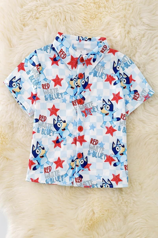 Custom baby boy top MOQ3