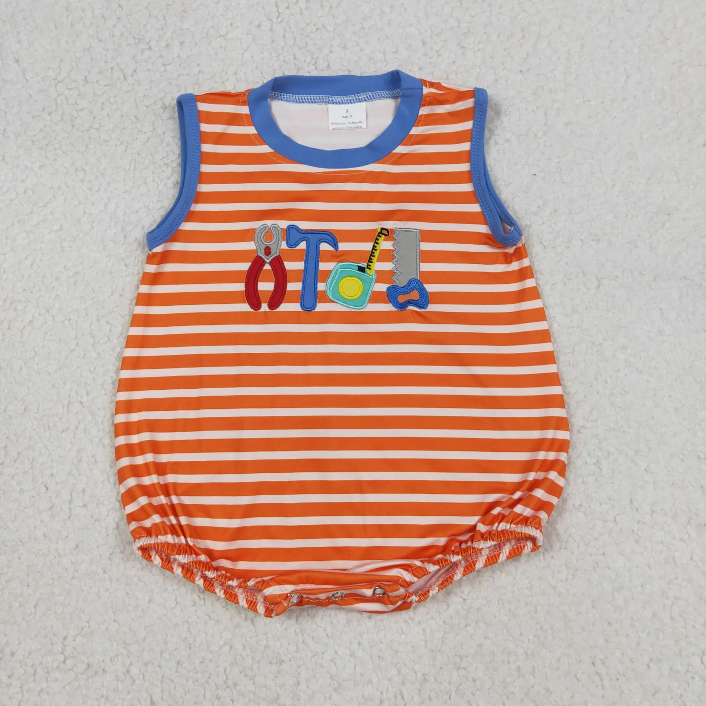 Sibling tool embroidery boy clothing