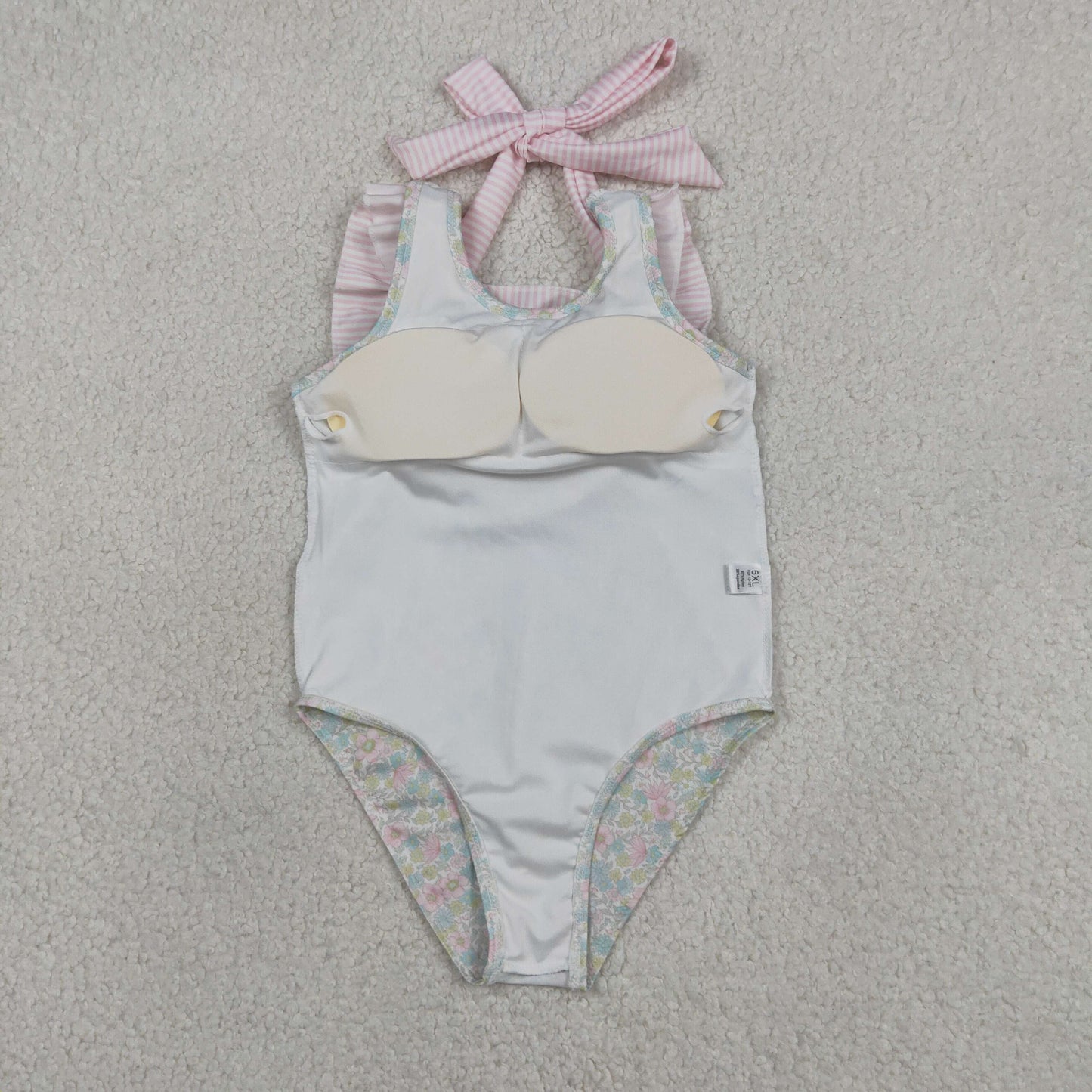 S0732 one pieces floral swimsuit for girl