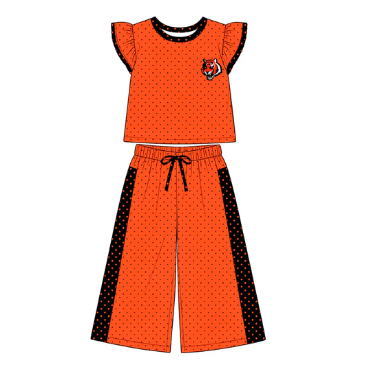 Custom order MOQ 5 PCS CUSTOM STYLE TEAM DOTS GIRLS SET