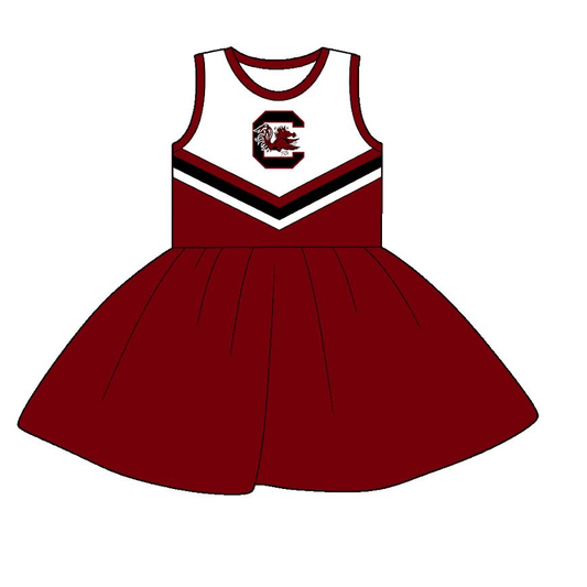 Custom order MOQ 3  Allie sleeveless team dress