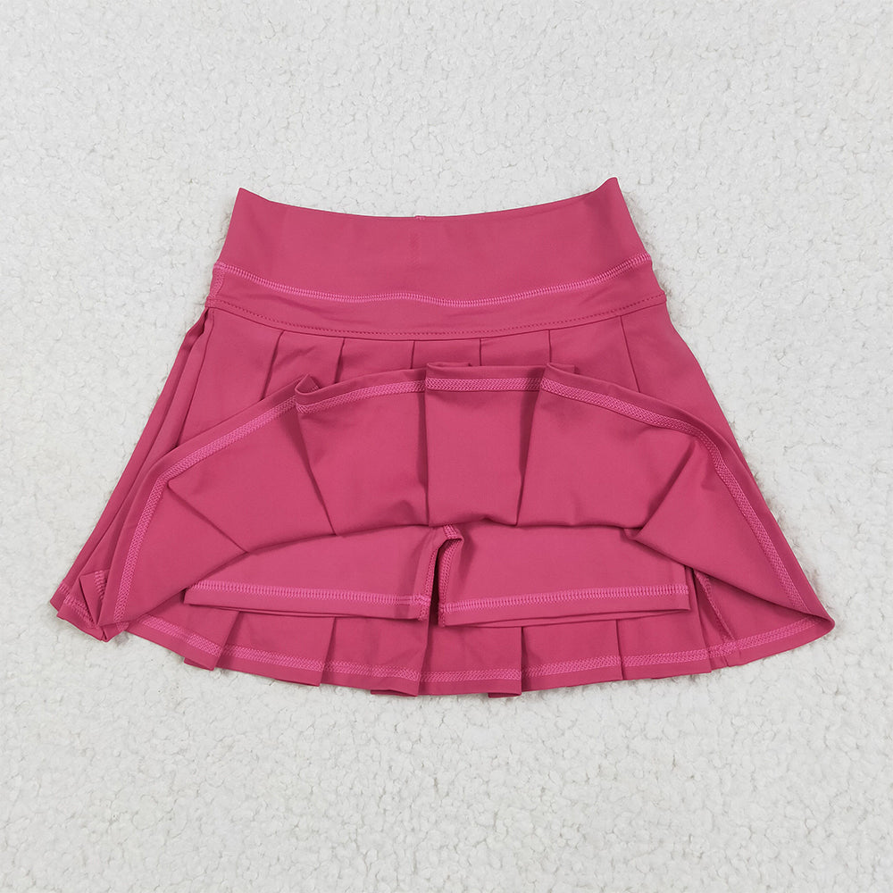 GLK0079 Baby Girls Hot Pink Yoga Active Wear Skirt  D 6.2