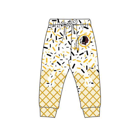 Custom boys REDSKINS team  pants D 6.28