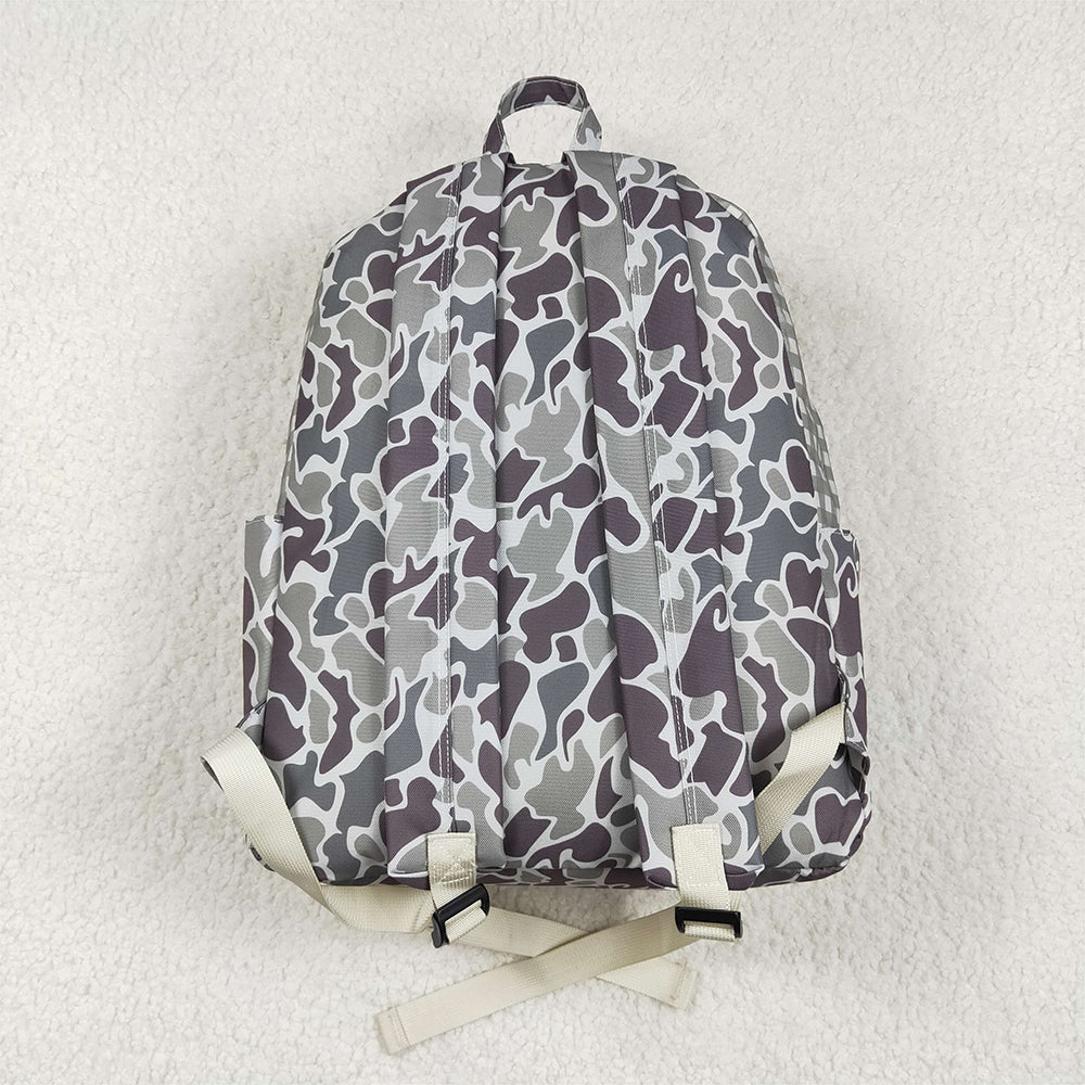 BA0268  Camouflage Puppy Check Backpack  D 4.19