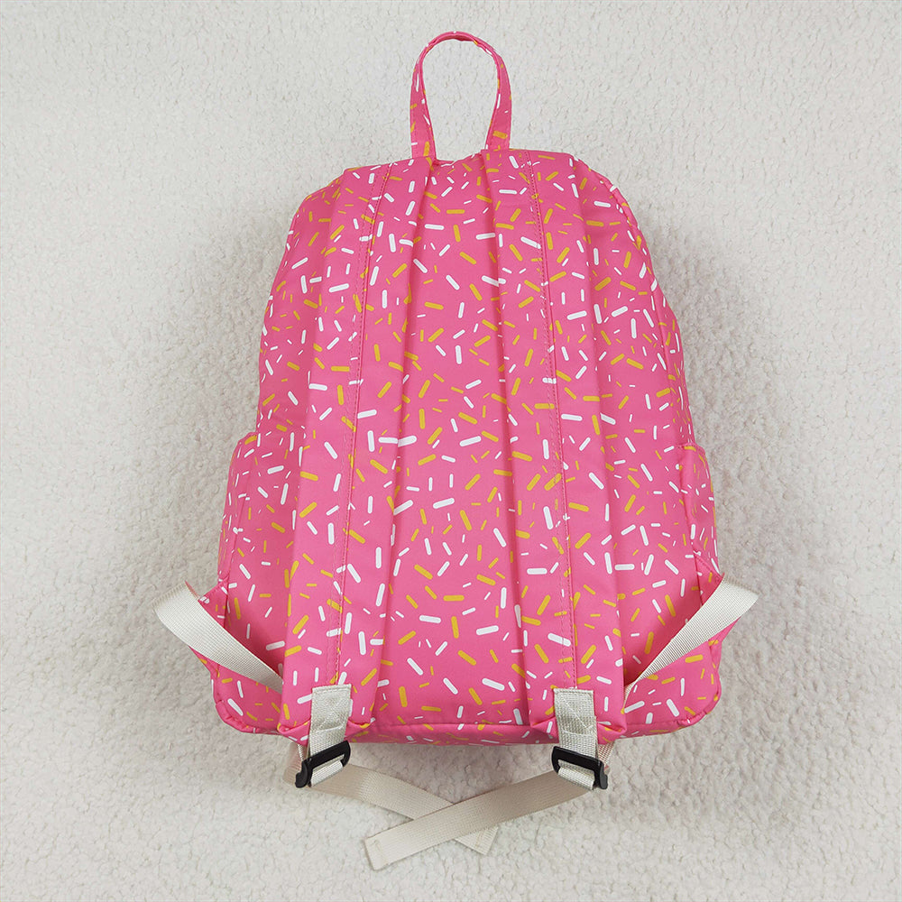 BA0300 Baby Girls Pink Drips Sprinkles Backpack Bags  D 5.24
