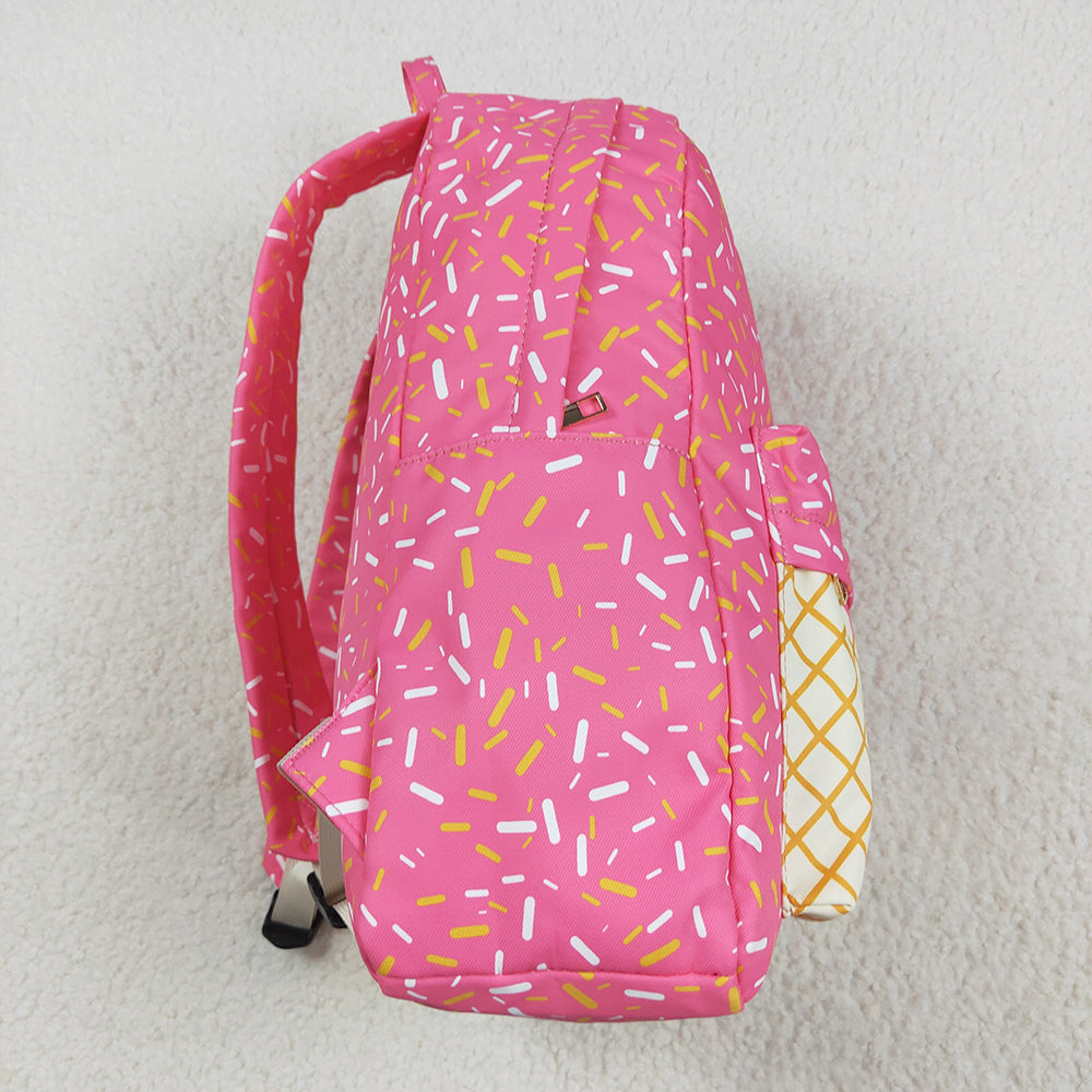 BA0300 Baby Girls Pink Drips Sprinkles Backpack Bags  D 5.24