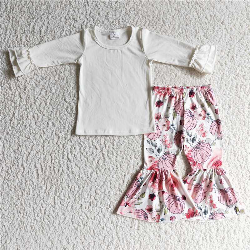 3 Piece Outfit Vest + Pumpkin Outfit 6 A21-14+GLP0264 SET