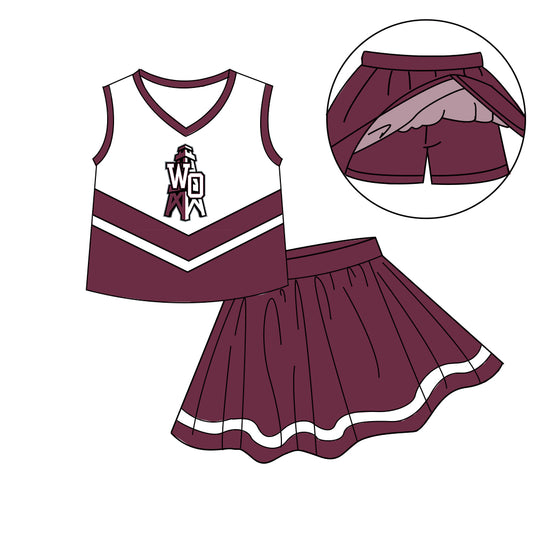 Custom baby girls Cheerleading dress set MOQ3 D 7.11
