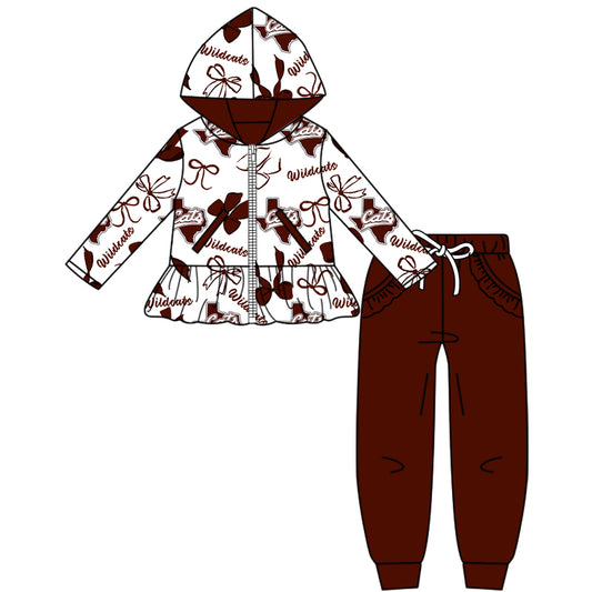 Custom  baby girls Wildcats set     MOQ3  D 8.11